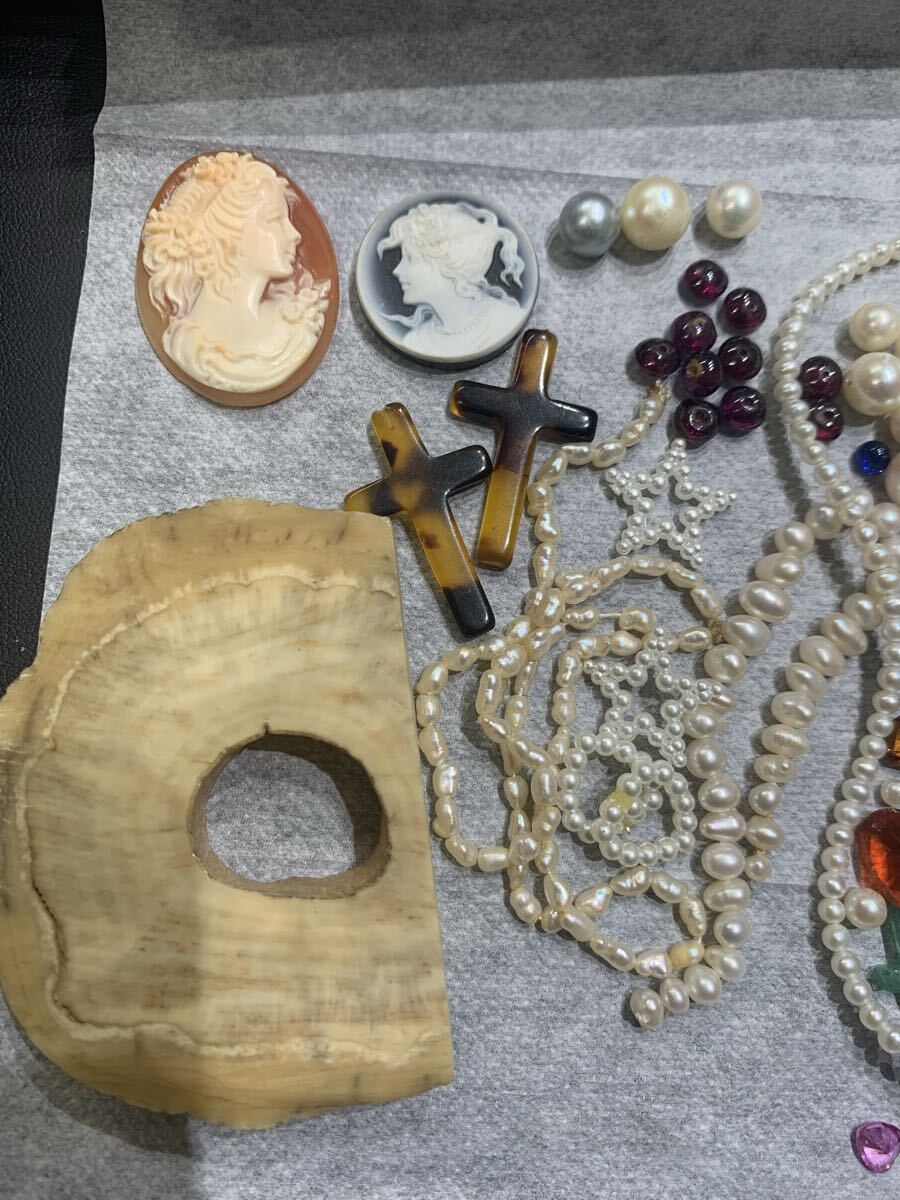 外し石 色石 ルース 裸石 パール 天然石 水晶 宝石おまとめ_画像2