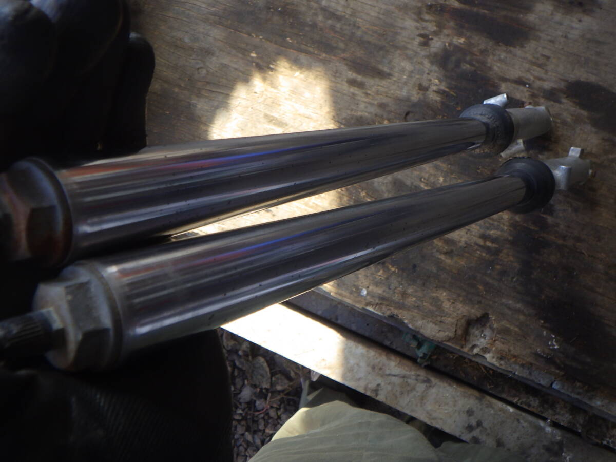 TL125 バイアルス フロント フォーク 検(TLM 125 200 220 イーハトーブ ペガサス フィールドトリッパー_画像6