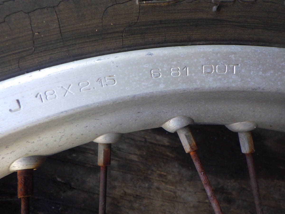 TL125 バイアルス リア ホイール 検(TLM 125 200 220 イーハトーブ ペガサス フィールドトリッパー_画像6