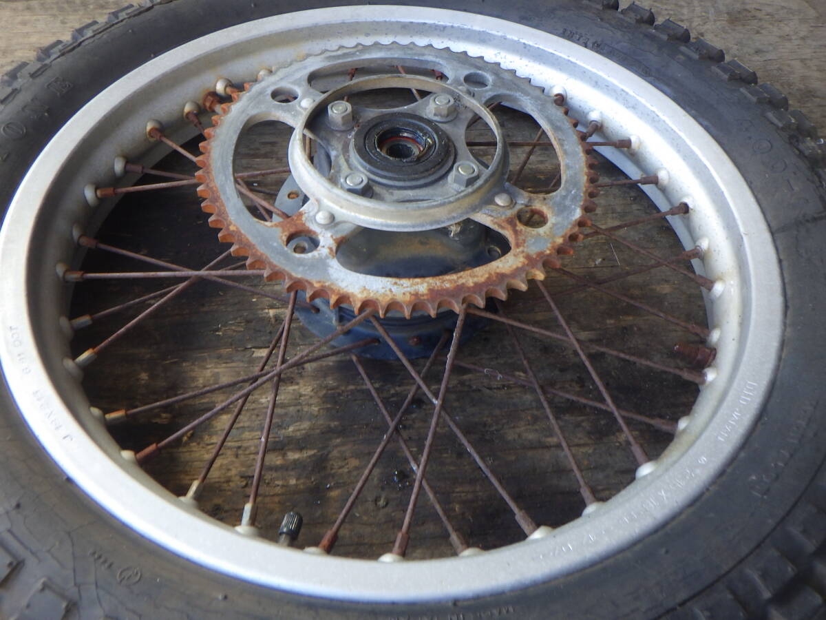 TL125 バイアルス リア ホイール 検(TLM 125 200 220 イーハトーブ ペガサス フィールドトリッパー_画像5