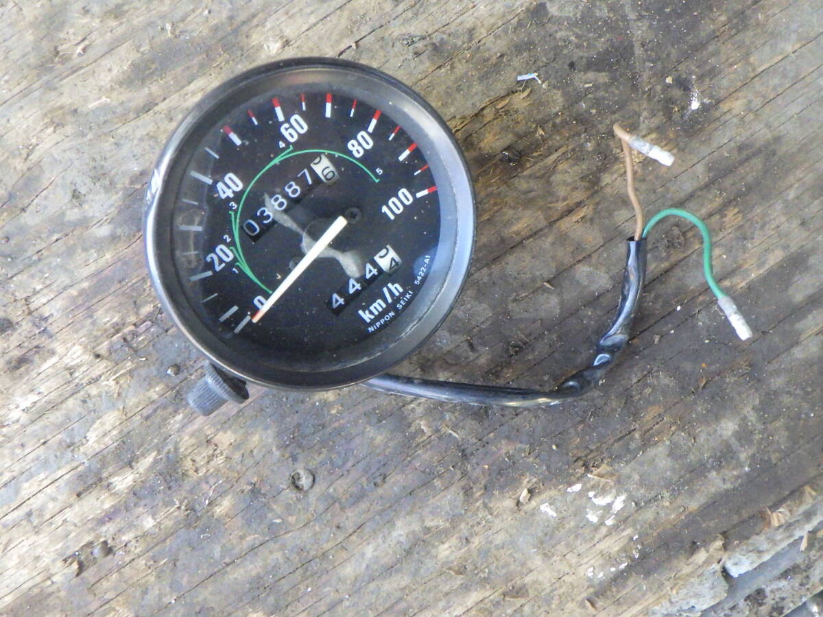 TL125 JD03 イーハトーブ 超低走行 スピード メーター 検(TLM 125 200 220 バイアルス ペガサス フィールドトリッパー_画像2