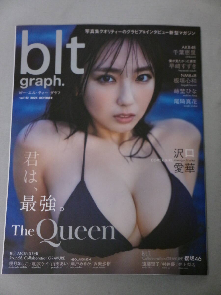blt graph.vol.112 応募券無 沢口愛華 千葉恵里 AKB48 早﨑すずき NMB48 板垣心和 蒔埜ひな 村井優 遠藤理子 井上梨名 櫻坂46_画像1