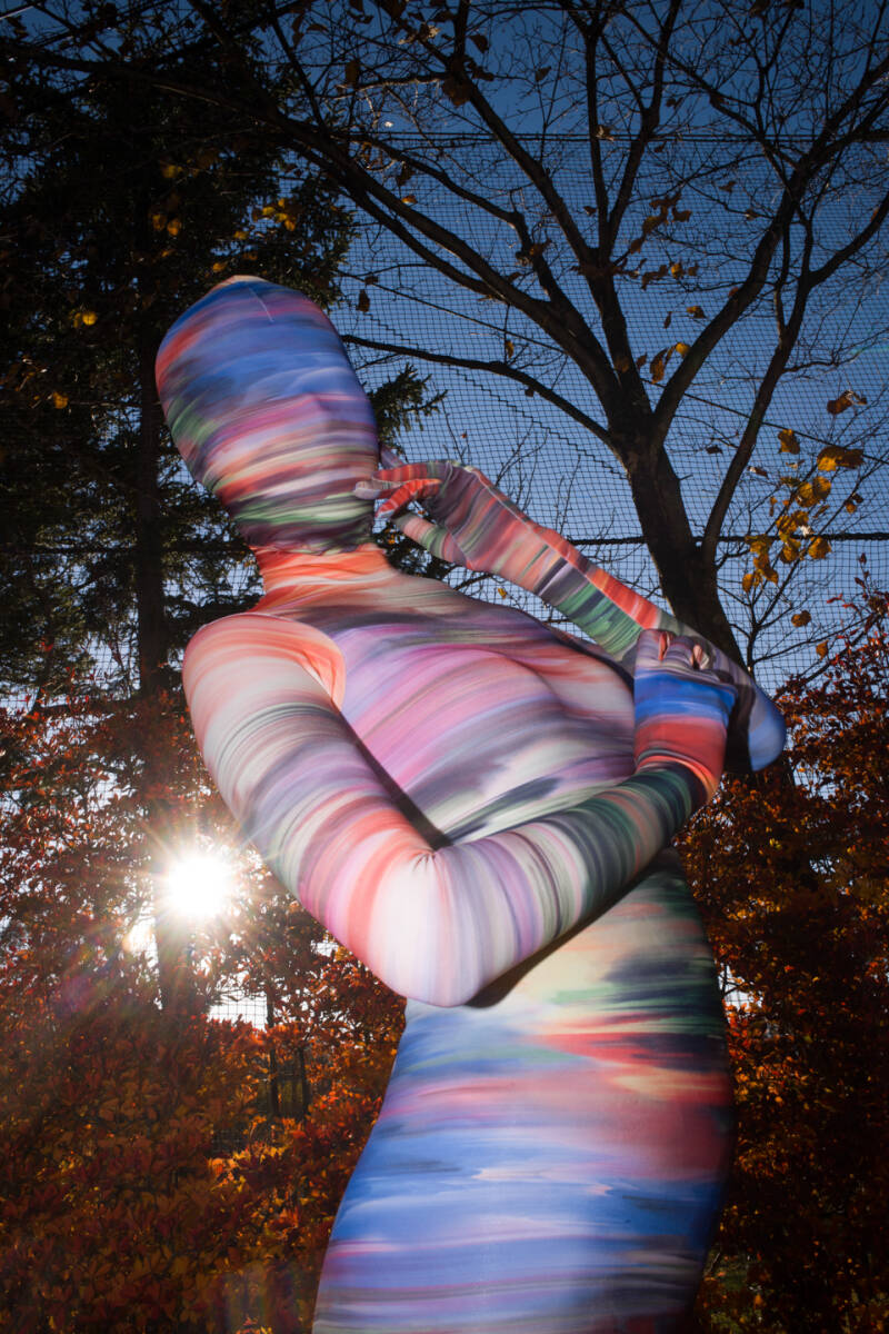 17111204 [Zentai in Yamanashi 紅葉の夕] Sale of Zentai Pictures by Marcy Anarchy_画像4