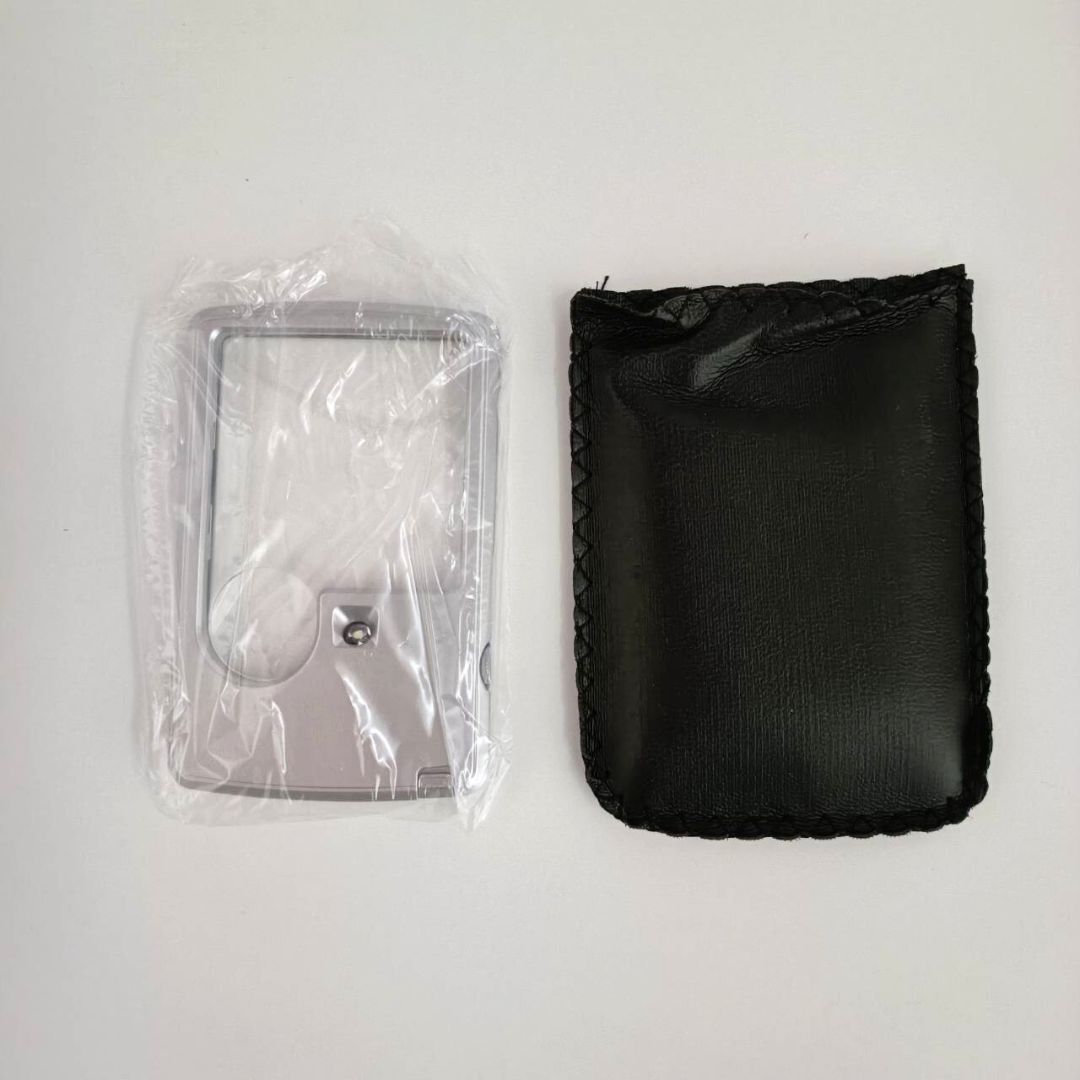 LED с подсветкой лупа увеличительное стекло серебряный упаковочный пакет имеется супер-скидка карта type compact легкий переносной предотвращение бедствий для экстренных случаев свет 