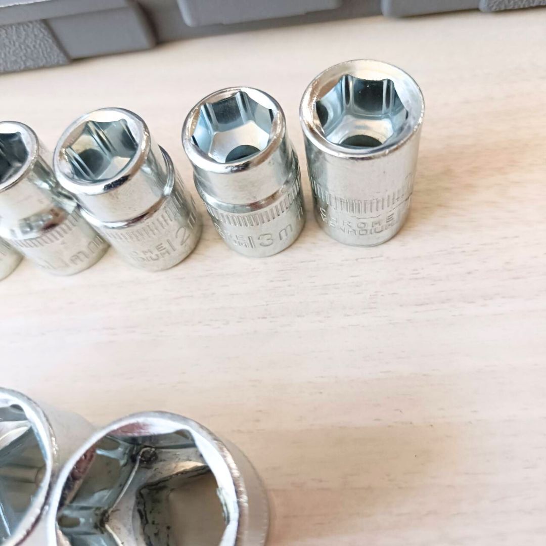 12.7mm 1/2 ソケットレンチセット L型レンチ 工具 大工道具 自動車 整備 メンテナンス 変換 激安 DIY お得_画像4