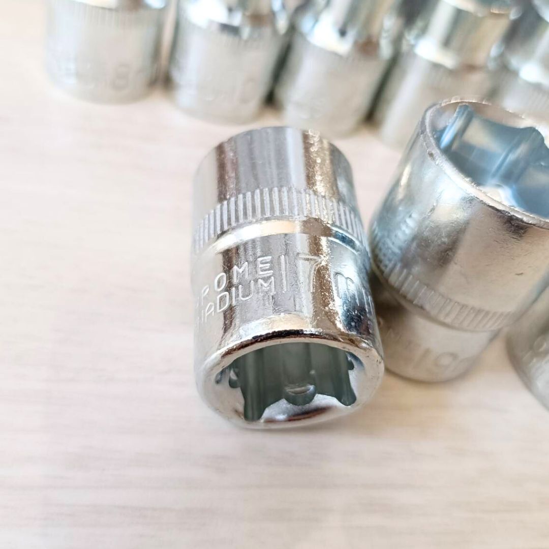 12.7mm 1/2 ソケットレンチセット L型レンチ 工具 大工道具 自動車 整備 メンテナンス 変換 激安 DIY お得_画像6