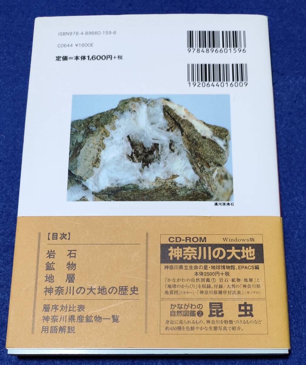 ● かながわの自然図鑑① 岩石・鉱物・地層 2012年第6刷 有隣堂 23R17s_画像3