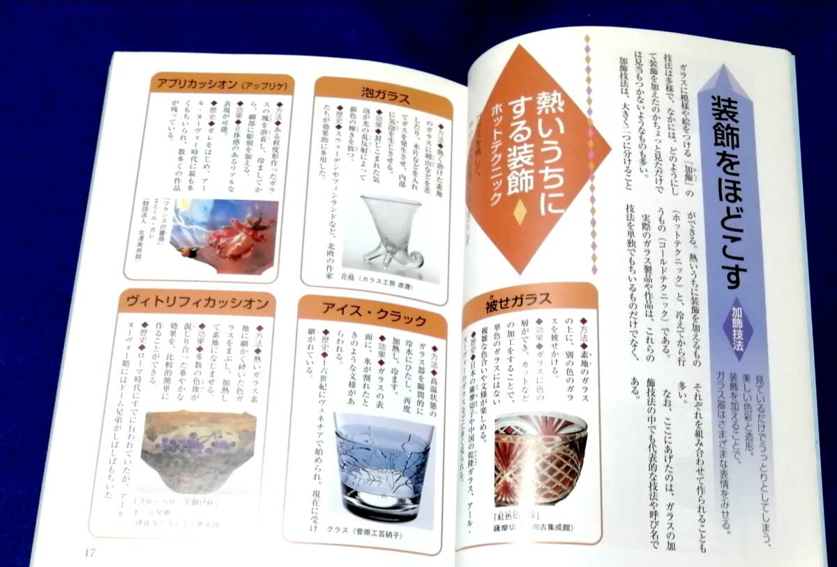 ● 産地別 すぐわかるガラスの見わけ方 改訂版 平成15年改訂版第1刷 23R17s_画像4