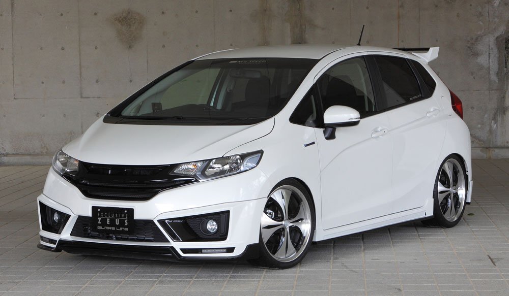 M'z SPEED передний спойлер crystal black pearl (NH731P) FRP Fit hybrid GP5 H25.9~H29.5 S упаковка оборудован возможно 