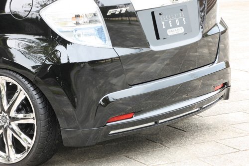 M'z SPEED задний нижний спойлер crystal black pearl (NH731P) FRP Fit hybrid GP1 H22.10~H25.8 MC после 