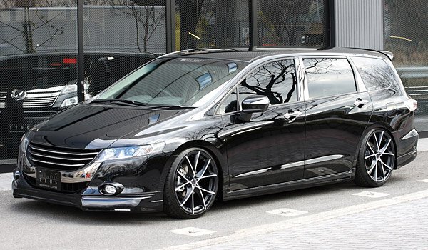 M'z SPEED 4 позиций комплект черный (NH731P) FRP Odyssey RB3 RB4 H20.11~H25.10 обвес / absolute за исключением оригинальные противотуманные фары есть машина за исключением 