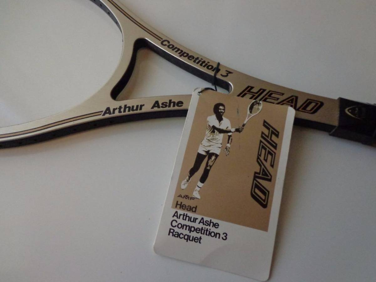 [激レア・新品未使用]Head Arthur Ashe Competition 3 (3)4 3/8 grip 早い者勝ち！！_画像2