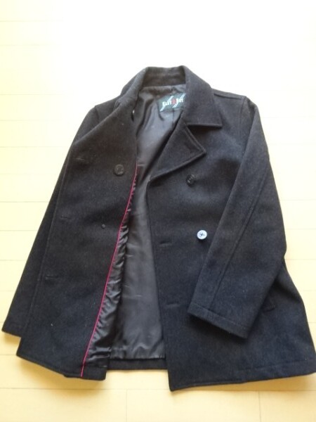 【EASTBOY】スクール Pコート チャコールグレー SIZE:11号 (イーストボーイ,ピーコート,通勤,通学)_画像3