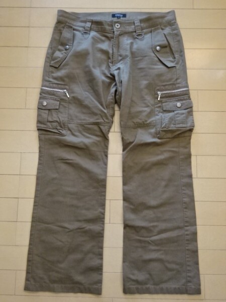 【BURBERRY BLACK LABEL】カーゴパンツ ブラウン系 SIZE:79 (バーバリーブラックレーベル,三陽商会)_画像2