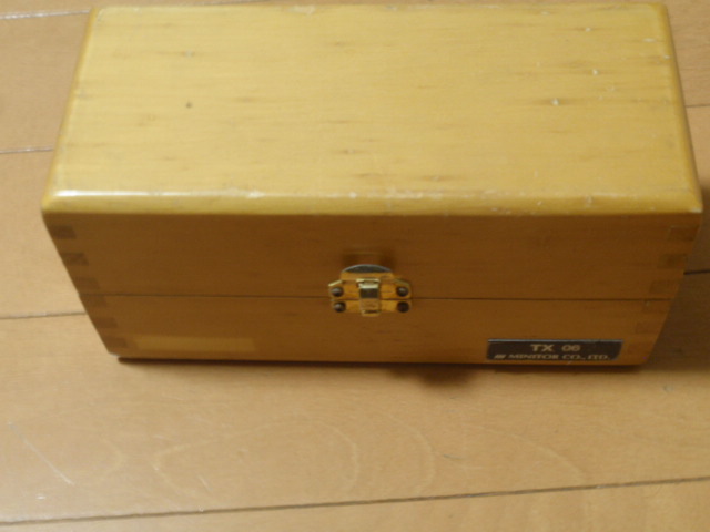 MINITOR-2　MINITOR（ミニター）製ツールスタンド用木箱 TX06 27穴_画像1