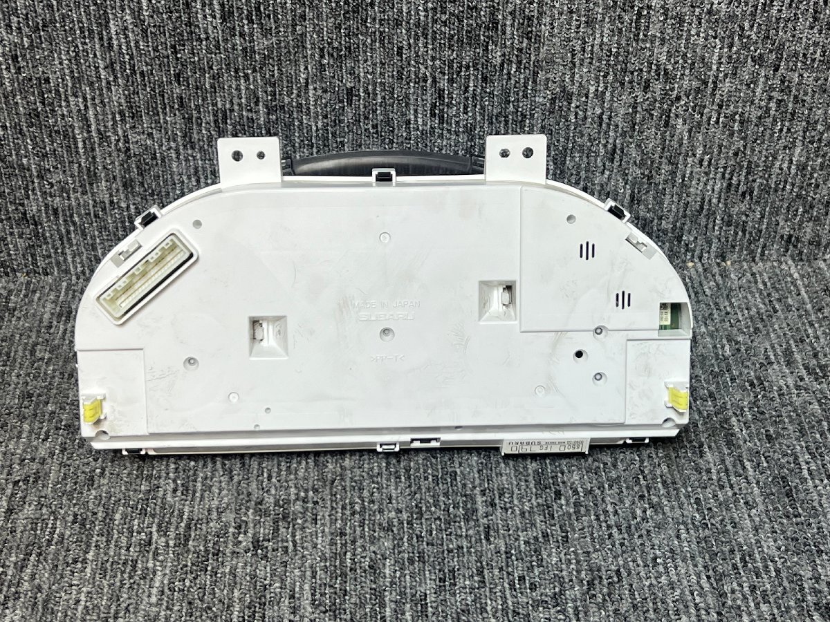 【13460】GRF/GVF◆インプレッサ WRX STI A-Line 純正 260km スピードメーター 走行:107,666km_画像3
