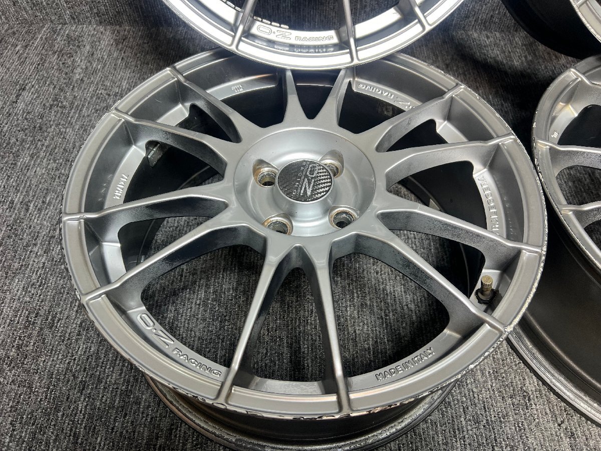 【13619】■O.Z RACING■17インチ アルミホイール 7J+44 PCD:100 4H 4本セット_画像4