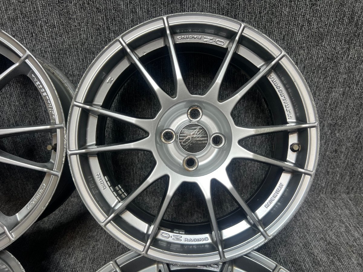 【13619】■O.Z RACING■17インチ アルミホイール 7J+44 PCD:100 4H 4本セット_画像2