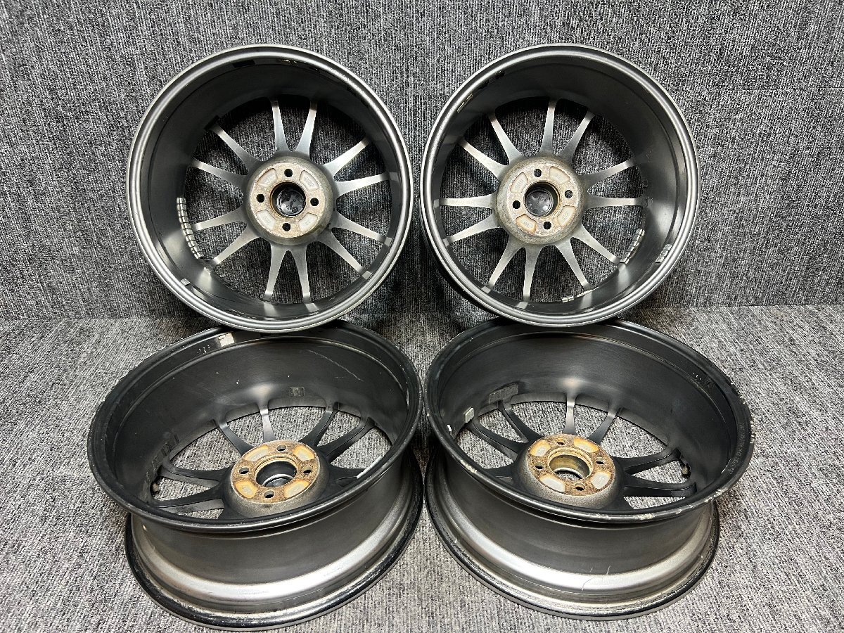 【13619】■O.Z RACING■17インチ アルミホイール 7J+44 PCD:100 4H 4本セット_画像9