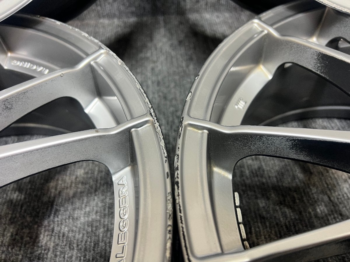 【13619】■O.Z RACING■17インチ アルミホイール 7J+44 PCD:100 4H 4本セット_画像6