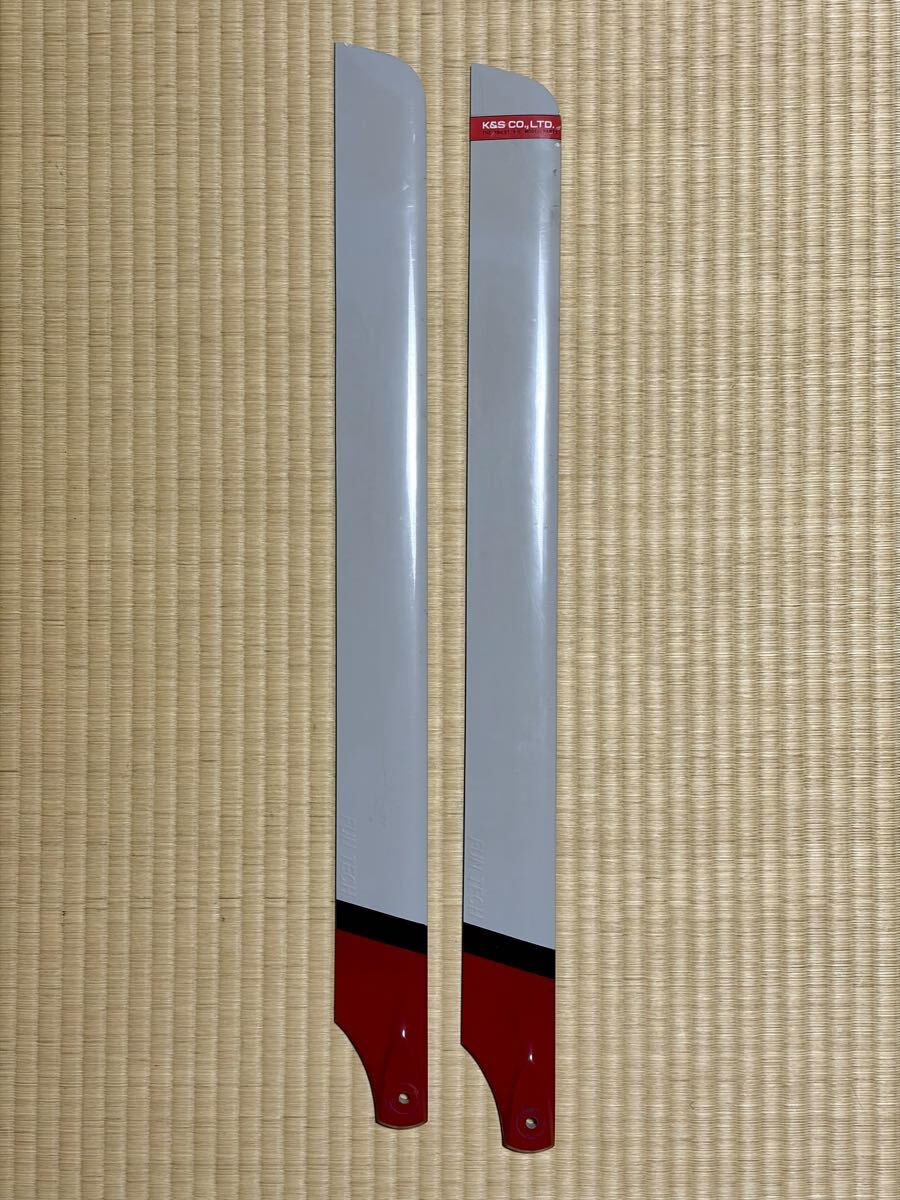 ラジコンヘリ メインローター3点セット ケース付き_画像3