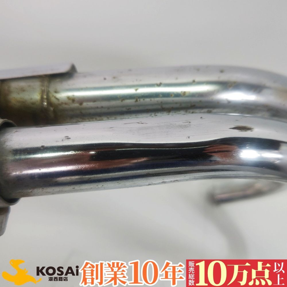 カワサキ　Z400FX　Z550LTD　純正　フルエキマフラー　 KHI KZ550 KZ400KE　錆あり　凹みあり_画像7