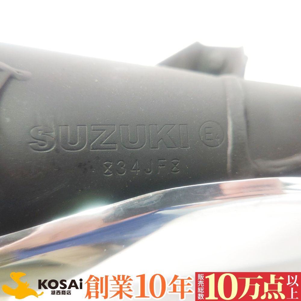 スズキ ジクサー150 純正　フルエキマフラー　GIXXER NG4BG　34JF　コケ傷無し_画像5