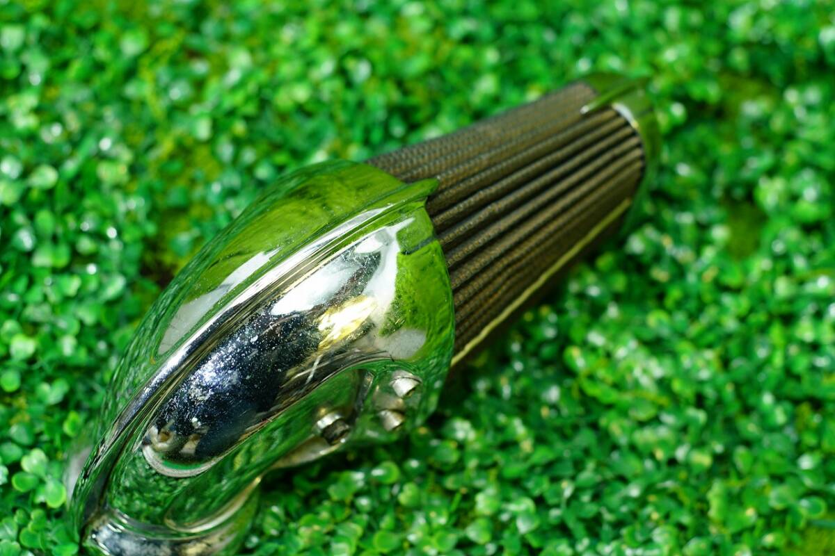 ハーレー　ソフテイル　ツーリング　ミルウォーキーエイト117エンジン用　純正　エアクリーナー　メッキ浮き_画像5