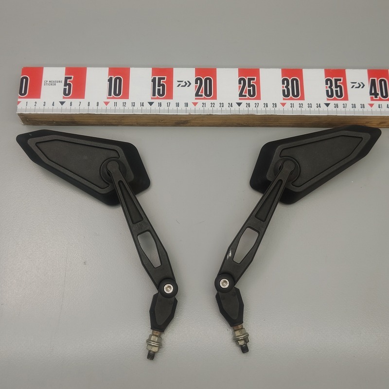 ミラー　左右　8mm 正ネジ　逆ネジ　中古品　すり傷あり_画像3