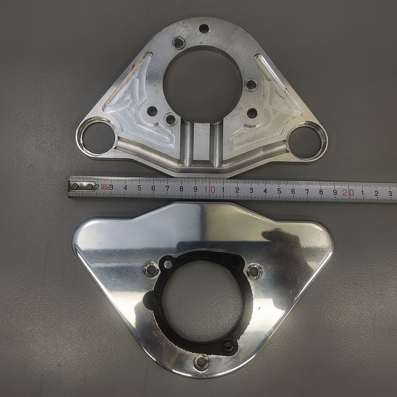 ハーレー　エアクリーナーブラケット　切削　傷スレあり　FLT? FXST? FLST?_画像3