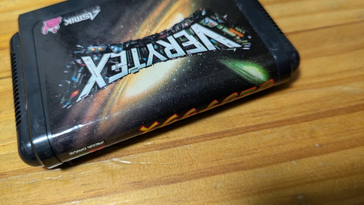 MD ヴェリテックス　正規品 ソフトのみ　レトロフリークにて初期動作のみ確認 メガドライブ_画像2