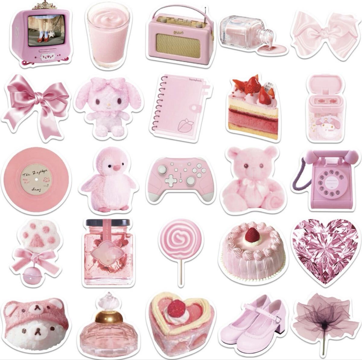 58*新品* 韓国雑貨 ステッカー 防水 50枚セット シール まとめ売り_画像2