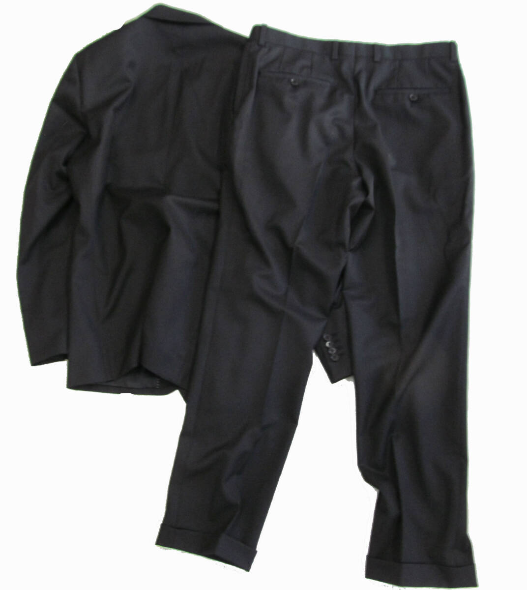 キャサリンハムネット KATHARINE HAMNETT LONDON ストライプ スーツ セットアップ 上下セット L kd_画像2