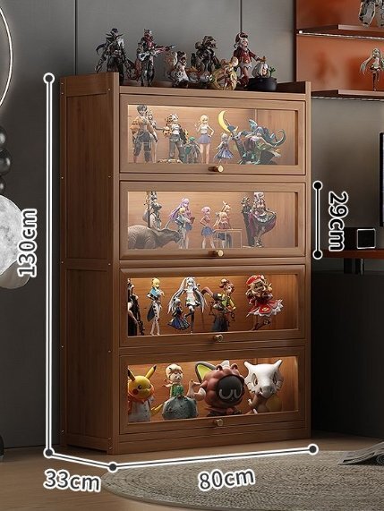  пыленепроницаемый полки .. фигурка витрина для бытового использования модель игрушка кейс living простой много уровень кейс для хранения 