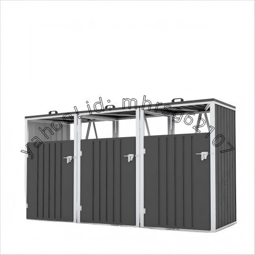 [3 минут другой ] мусорная корзина наружный шкаф большая вместимость наружный корзина для мусора наружный для мусорная корзина держатель вне для мусорная корзина мусор стойка веранда наружный место хранения box 1.7