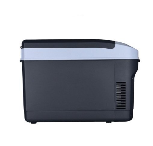  автомобильный рефрижератор 22L портативный холодильник -18*C~+65*C регулировка держать ... маленький размер рефрижератор cooler-box для бытового использования автомобильный тихий звук DC12V/24V 110V черный 
