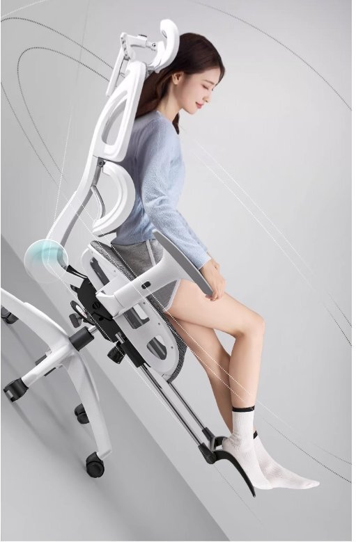 人間工学椅子腰保護パソコン椅子家庭用快適長座適用eスポーツ椅子オフィス座椅子_画像5