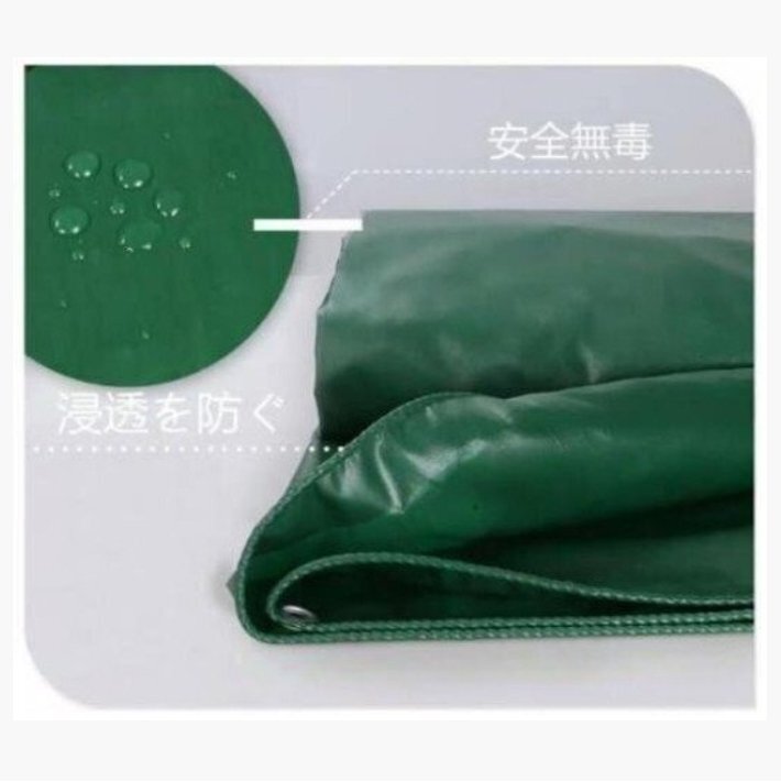 新品!トラックシート・荷台シート【サイズ:6M*10M】防水 エステルシート 雨布 軽量帆布 荷台カバー カバー 日焼け止め_画像3