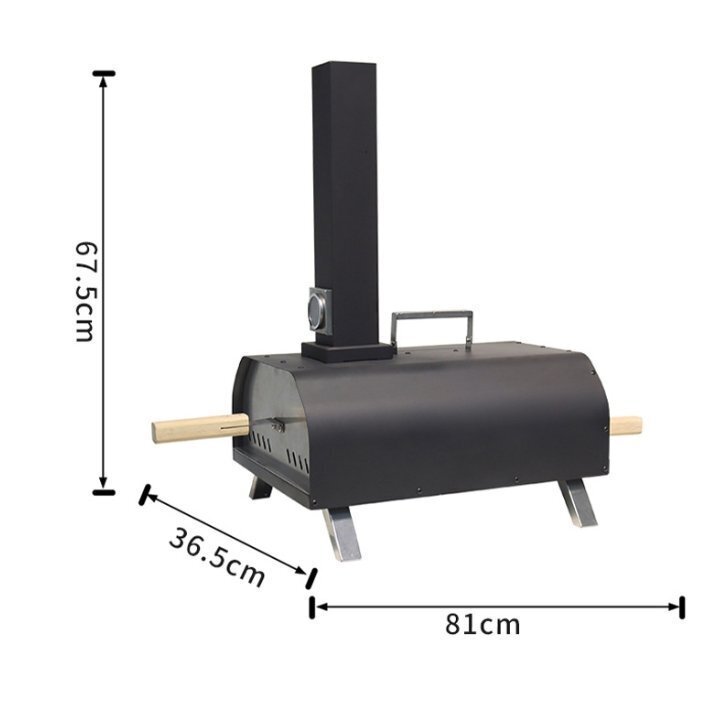  дерево качество pe let пицца обжиг в печи 11 размер встроенный датчик температуры портативный барбекю пицца печь 