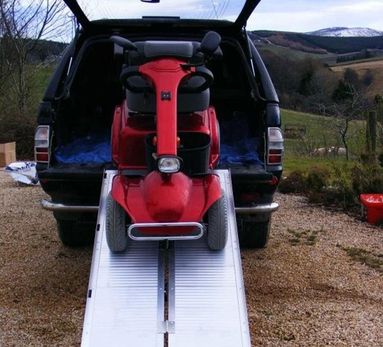 階段斜面板バリアフリースロープ通路カート積み込み移動上下段当て板アルミニウム合金スロープマット_画像7