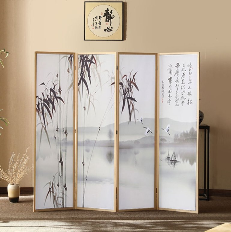  способ .. старый способ . сосна дерево дом. вход перемещение офис отель living офис складной ширма перегородка .