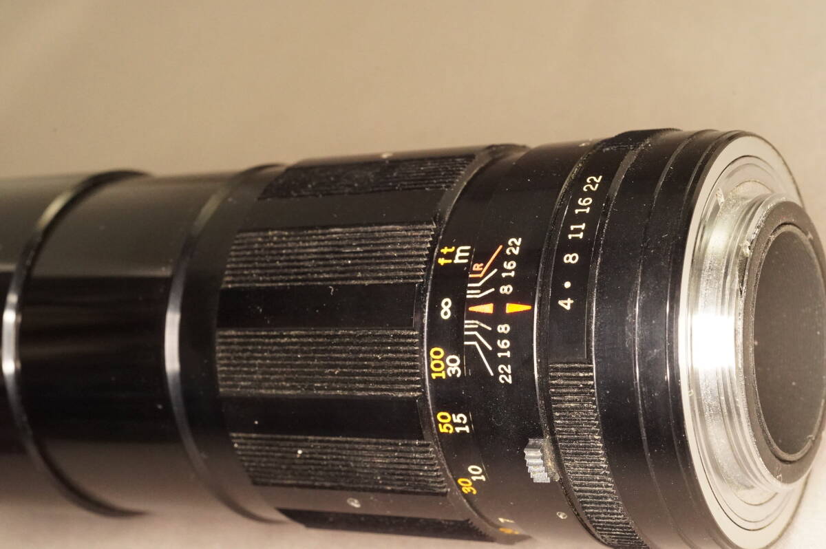 【OLYMPUS FTL用】OLYMPUS E.ZUIKO AUTO-T 200mm F4 希少品_画像3