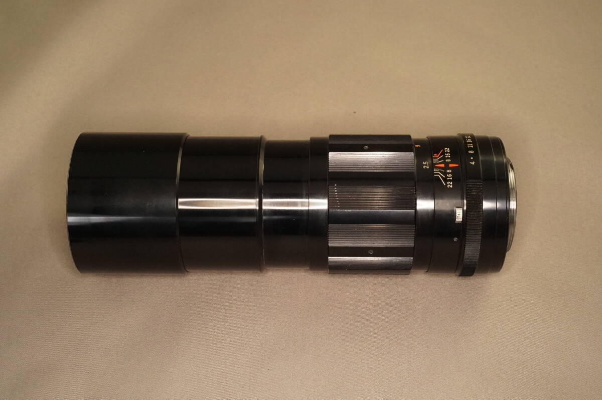 【OLYMPUS FTL用】OLYMPUS E.ZUIKO AUTO-T 200mm F4 希少品_画像6