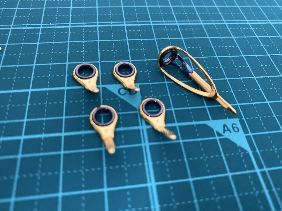 FUJI ガイド セット 貴重な金メッキ仕様。新品です!_画像3