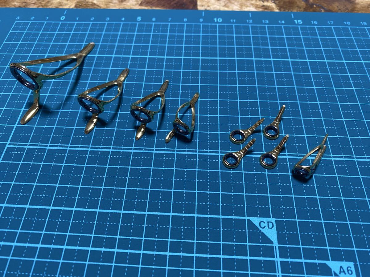 FUJI ガイド セット 貴重な金メッキ仕様。新品です!_画像7