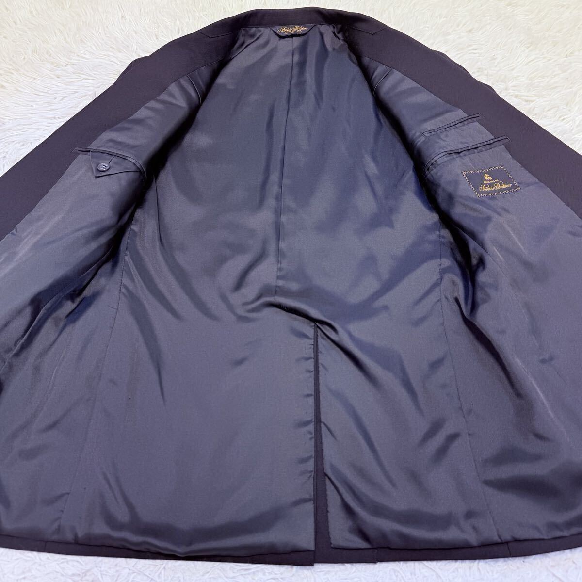 【美品/M-L相当】ブルックスブラザーズ BROOKS BROTHERS ESTABLISHED 1818 BROOKSEASE テーラードジャケット 金ボタン メンズ ブレザー_画像2
