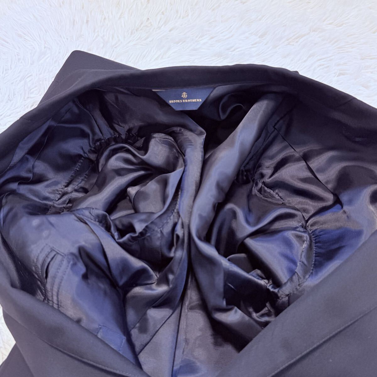 【美品/M-L相当】ブルックスブラザーズ BROOKS BROTHERS Tollegno 1900別注 テーラードジャケット 金ボタン メンズ ブレザー_画像5