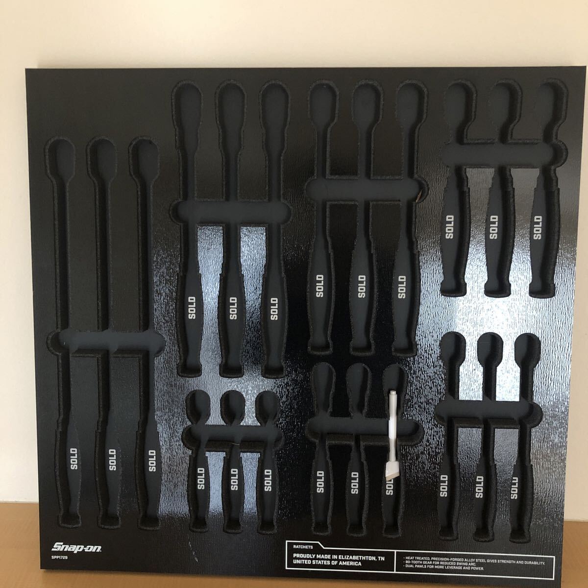 スナップオン　ラチェット　ディスプレイボード　レア　非売品　Snap-on 新品　_画像1