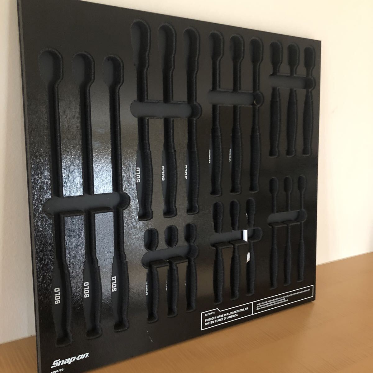 スナップオン　ラチェット　ディスプレイボード　レア　非売品　Snap-on 新品　_画像3