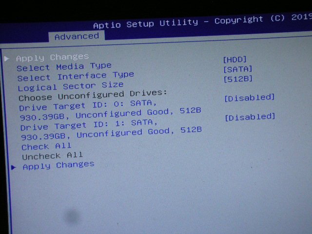 NEC Express 5800/T110j-S(N8100-2798Y)Xeon 4Core E-2224 3.4GHz/8GB/SATA 3.5インチ 1TB x 2_画像5